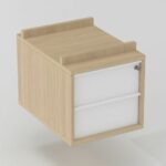 NOVA 2 Drawer Fixed Pedestal